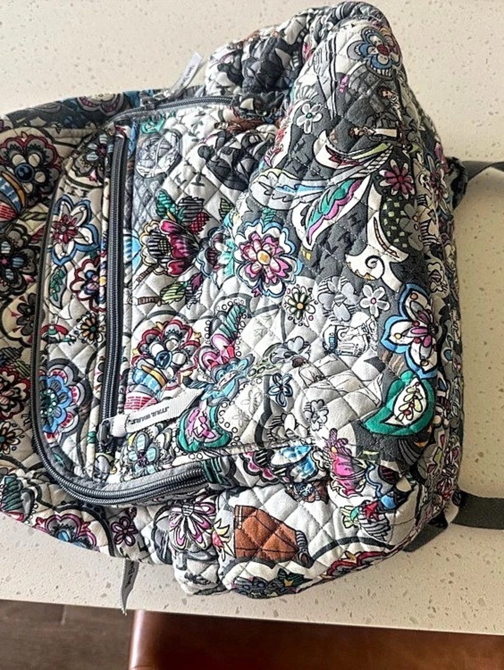Vera Bradley Star Wars Bancroft Backpack in Power The Force Floral Bancroft
